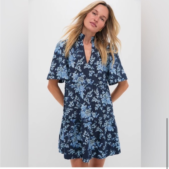 NWT Tuckernuck Twilight Garden Crawford Dress Large - Picture 1 of 12